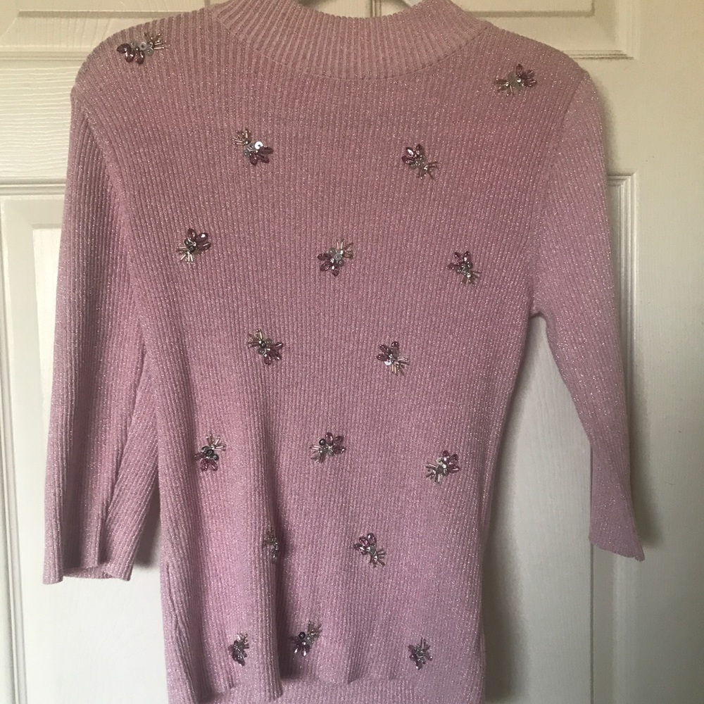 Pink Quarter sleeve top